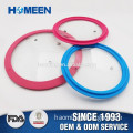 Tempered Glass Silicone Lid Glass Lid With Silicone Ring For Pan And Pot